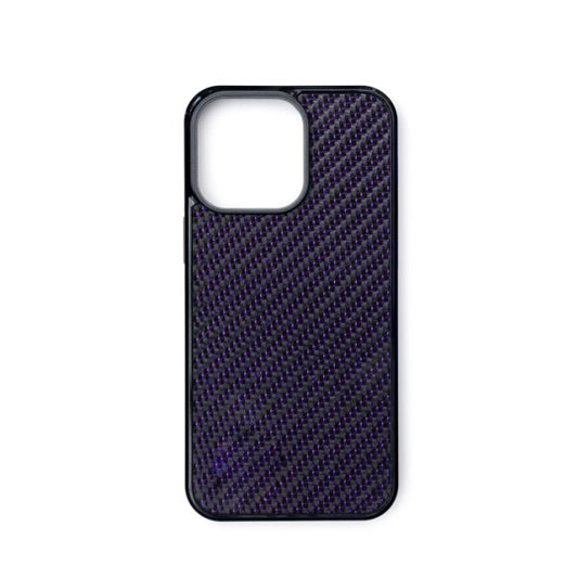 iPhone Real Carbon Fiber Case - Dark Matter Purple